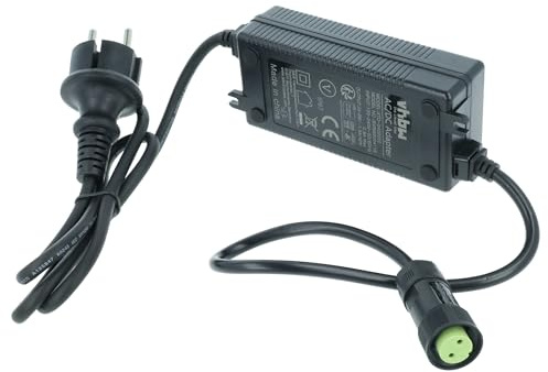 vhbw Cargador Compatible con Worx Landroid WG790E, WG791E, WG754E, WG757E, WG755E, WG790E.1, WG791E.1, WG758E (EU) baterías Robot cortacésped