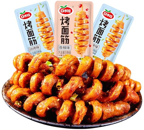 DAMAICHUHAI Tofu,Cuisine Chinoise, Texture Déchirée à La Main, Incroyablement Moelleux, Emballé Individuellement, Saveurs Assorties, 13 g/20 Sachets, 260 g/9,15609827023787 7 oz.