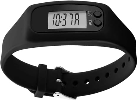 Orologio Contapassi Donna Senza Telefono Display LCD Bracciale Leggero | Contacalorie Contapassi Orologio Per Camminata Corsa Jogging Escursionismo Fitness Palestra Viaggi Senior Uomini Do