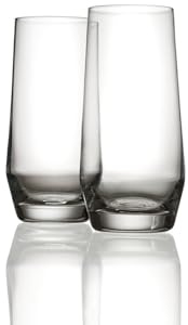 Schott Zwiesel Pure Glassware - Tall Tumblers - Highball Drinking Glasses - Set of 2-357ml