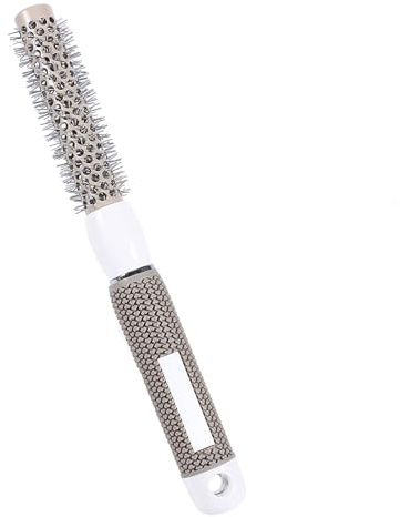 Brosse à Cheveux, Grand Peigne Rond En Fer Céramique Résistant à La Chaleur Rond Professionnel Pour Cheveux Longs Ou éPais(19#)
