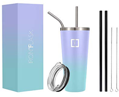 IRON °FLASK Classic Tumbler - 945 ml, Vacuum Insulated Stainless Steel, Hot Cold, Double Walled, Thermo Travel Mug, Water Metal Canteen