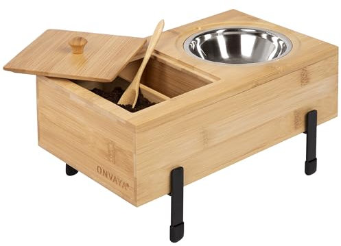 ONVAYA® Wespen Abschreck Kaffee Räucherbox | Edelstahl Feuerschale | Mit Aufbewahrungsfach