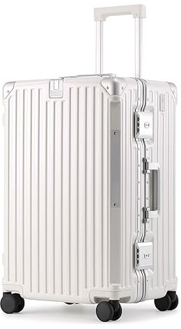 BEITH Koffer Hartschale - BSM003, USB, Type-C, 2 Haken, Getränkehalter, Hartschalenkoffer Groß, Reisekoffer mit 360° Silent Rollen, Aluminiumrahmen, Spurstange, PC-Legierung, TSA-Zollschloss