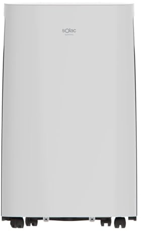 Solac – Deshumidificador Supreme Dry | Selector/Detector Nivel Humedad | Deshumidificación de 22L/24h | hasta 45 m² | 2 velocidades | Silencioso | Filtro extraíble y Lavable | 340W