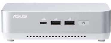 ASUS NUC 14 Pro+ Full System Mini PC with Intel 14th Gen Core Ultra 7 155H, 32GB DDR5 RAM, 1TB PCIe G4x4 NVMe SSD, Thunderbolt 4, Win 11 Home, Silver Aluminium Chassis, VESA Mount Included