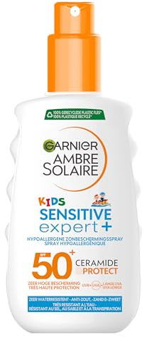 Garnier Ambre Solaire Kids Ceramide Protect Solskyddsspray SPF 50+ Kvinna 50 ml