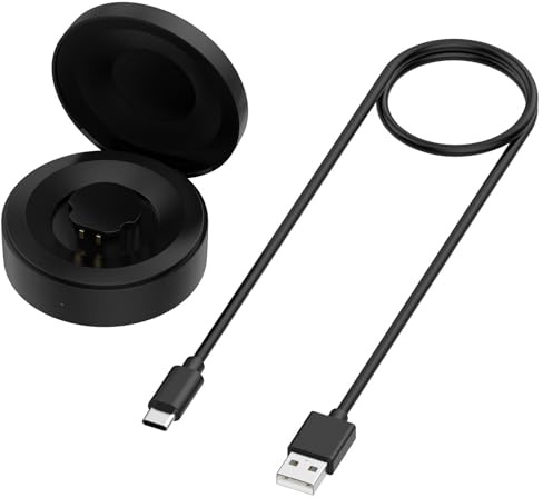 VBESTLIFE Fast Charging Smart Ring Charging Box with Charger Cable for RingConn Gen1 Smart Ring, 590mAh, Type C, with Indicator Light (8-9#)