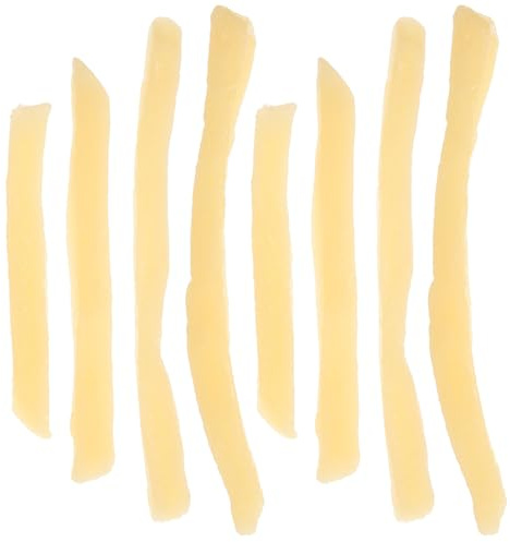 CVUTOVO 30Stücke Teiliges Simulierte Pommes Frites Modellspielzeug für Partydekoration Realistische Nachbildung für Fotografie Requisiten und Kreative Gestaltung