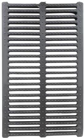SynapSYA Outdoor Drainage Grille Kitchen Sewage Ditch Drainage Sewer Trench Plate Grid Rainwater Rectangular Grate Manhole Cover(500X250X20MM)