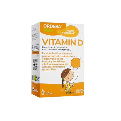 Vitamin D | 10ml | Complemento Alimenticio Mantenimiento Huesos y Dientes | Con Vitamina D, en Gotas, para Niños y Adultos