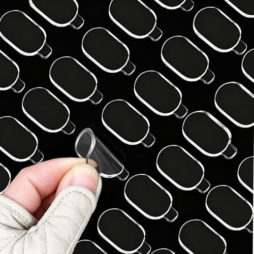 480 Pcs Double Sided Clear Sticky Dots with Pull Tab,No Trace Sticky Dots | Easy-to-Peel Quick Tear Mounting Waterproof Self Adhesive Strong for Room DIY Decor,Pictures Hanging,Removable & Long-Lasting