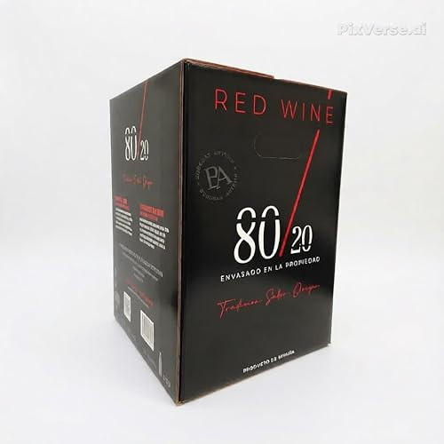 Bag in Box 80/20 (rediseño de ARTEVIN) vino TINTO 15 Litros