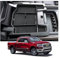 CDEFG Kompatibel mit Dodge RAM 1500 2019-2021 2022 Mittelkonsole Handschuhfach Armlehnen Aufbewahrungsbox Multifunktionaler Aufbewahrung Auto Center Console Organizer Tray Innenraum Zubehör