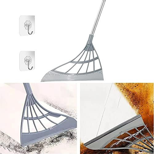 Scopa magica multifunzionale da 48 pollici manico lungo pavimento soffitto scopa decontaminazione e depilazione spazzare spazzatura