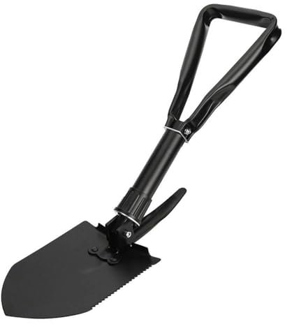 Pala pieghevole Pala multiuso Pala portatile da sopravvivenza Strumento da trincea Vanga pieghevole Pala da giardino di grandi dimensioni per un lavoro più rapido