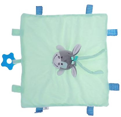 HOOTNEE Plüschpuppe Esel Für Mädchen Junge Mädchen Spielzeug Tierpuppe Stofftier Ohne Perlen Knöpfe Robust Für Auto Flugzeug