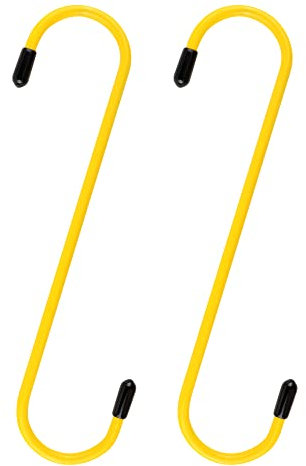 2PCS Bremskolben Hänger für Reparatur Achse,Bremsbeläge,Bremsen,Bremssattelwerkzeugsets Haken mit Gummispitze für Bremskolben Rückstell,Kfz Werkzeug (Gelb)