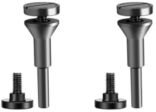 2 Set Mounting Mandrel 3/8 & 1/4 Arbor Hole with 1/4 Shaft Stem for Cut-off Wheels for Die Grinder Accessories Drill Rotary Tool