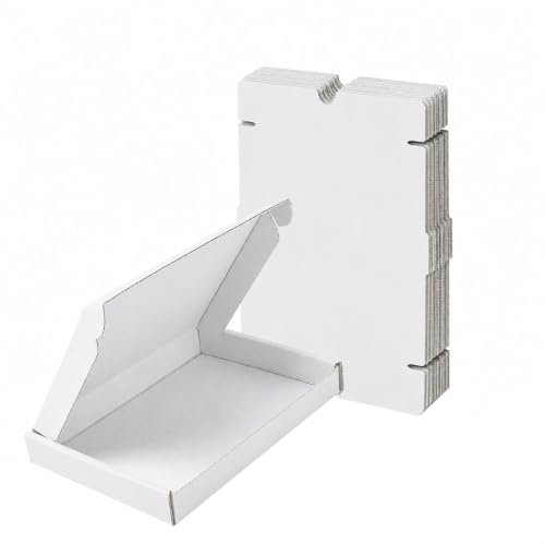 iDEALS UK PACKAGING C6 PiP Large Letter Postal Boxes 163x112x20mm White (25)