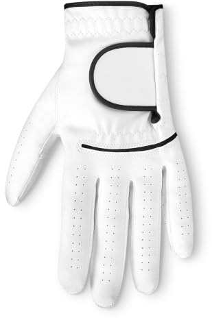 Amazon Basics Golf Gloves, Men Right Handed Golfer, Medium/Large, 1-Pack