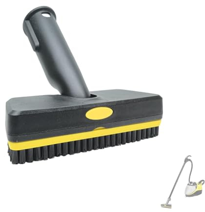 Tête de brosse à vapeur de rechange pour nettoyeur vapeur Karcher SC1 SC2 SC3 SC4 SC5 CTK1020 (noir)