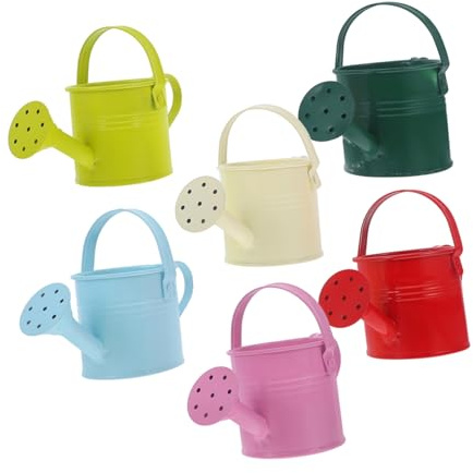 Toddmomy 6pièces Arrosoir Tôle De pour Jardinage avec Bec Long pour Plantes Et Intérieur