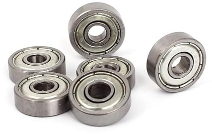 Kullager av kromstål, 10 st 608ZZ skateboardlager dubbelskärmade flera serier(636zz(6x22x7mm))