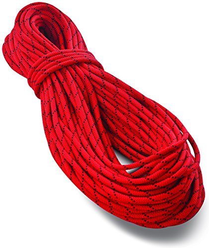 Tendon 11,0mm Static Rope Pro Work Statik Kletterseil, Farbe:Rot, Länge:80 m