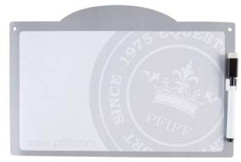 PFIFF 102453 Memoboard, magnetisch, grau