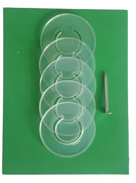 Valvola a Vuoto per Conservazione Alimentare, Sigillatura Barattoli, Accessori per Contenitore Sottovuoto Alimentare (transparente)