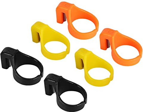 Respicefinem-Juego de 6 uds. De cortador de hilo anillo cuchillas para dedo costura artesanal herramientas de bricolaje embalaje de tejido textil eficiente y conveniente
