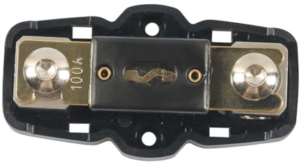 100 Ampere ANL Sicherungshalter KFZ Wohnwagen Audio Amplifier Inverter Sicherungskasten 50mm² Kabel