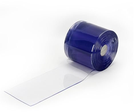 LXLDY PVC-Vorhänge Die Vorhänge Sind Transparent und Vorbeugung Gegen Staub,Streifenvorhänge PVC,1.6mm für Bäder Fußgängertür Wintergarten, (0.9x2.4m)