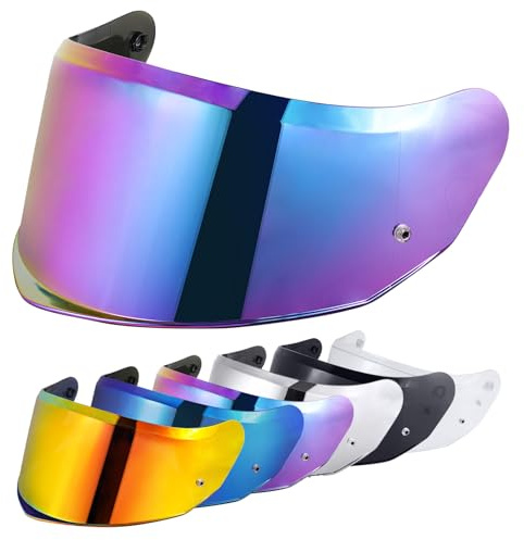VCOROS Visière de Casque pour FF808 Stream II Visiere Casque Moto