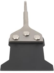 NICCOO Burin à Spatule SDS-Plus, Set de Burins à Mastic Burin à Carrelage pour Enlever Ladhésif pour Carrelage et Sol, Moquette, Linoléum, Contreplaqué, Surface Murale, et plus