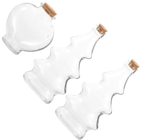 Gatuida 3piezas Botellas Transparentes Flotantes Para Ritual De Boda Para Porrón y Licor Decorativas Micropaisaje