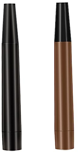 WRITWAA 2pezzi Penne Per Sopracciglia Punta Forcella Per Microblading Strumento Di Trucco Per Modellare Sopracciglia