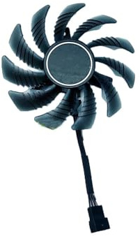 RTDPART Ventola di Raffreddamento silenziosa per Gigabyte GTX1660 1660S 1660TI RTX 2060 RTX2070 RTX 2080 B Ventola Ventola Centrale Nuova