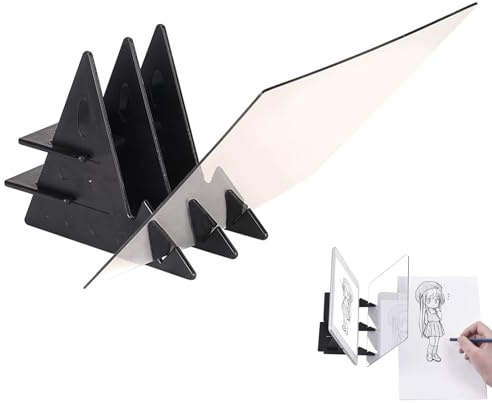 SOGHO Zeichenprojektor,Zeichenbrett,14 * 20cm Optik Zeichenprojektor,Skizzierwerkzeug Für Kinder Studenten Künstler,Für Null-Basierte Studenten Anfänger Skizzieren