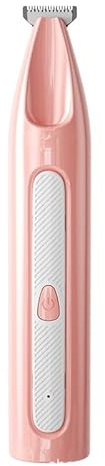 Tondeuse Électrique pour Chiens et Chats avec Lumière LED – Silencieuse et Rechargeable – Idéale pour Pattes, Griffes, Oreilles, Visage – Kit de Toilettage Précis et Sans Stress