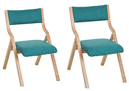 NYTFHMS Wood Folding Beach Chair,Wooden Deck Chair Set of 2,Foldable Garden Lounger Removable Lounger,Bamboo Canvas Sling Patio Camping Relax Lounge Reclining