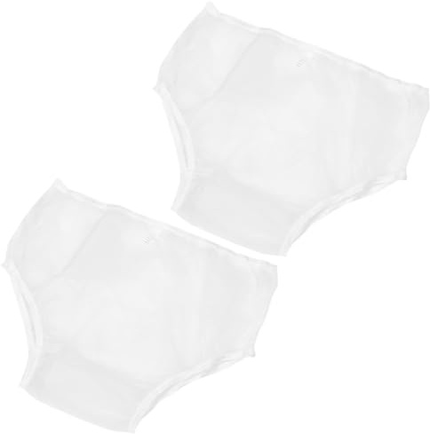 MUELODSIC Windelüberhose für Erwachsene 2stücke und Wiederverwendbare Eva Windelüberhosen mit Auslaufsicherem Design für Senioren und Pflegebedürftige Personen