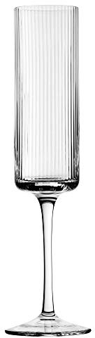 Utopia Hayworth Champagne Flutes 7oz / 200ml - Pack of 6 - Champagne Glasses, Smoke Glasses | Shatterproof tumblers endure heavy commercial dishwasher cycles, reducing replacement costs in busy venues.