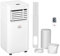 HOMCOM Portable Air Conditioner 9000 BTU, 4-in-1 Mobile Air Conditioning Unit with Cool, Fan, Dehumidifier & Sleep Mode, LED Display, Remote Control, 24H Timer, Window Kit, 1122W for Rooms up to 28㎡