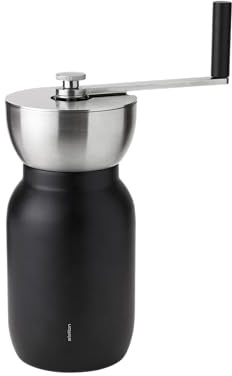 Stelton Kaffeemühle Collar Steel, Coffee Grinder, Edelstahl, Silbern, 19.5 cm, 423-1