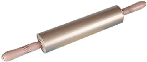 Rouleau à pâtisserie professionnel en acier inoxydable, pour la cuisson (taille : 47 cm) (taille : 47 cm), rouleau à pâtisserie antiadhésif (47 cm)