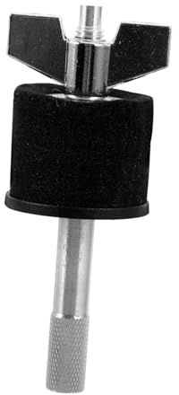 HEMOTON Apilador de Platillos de Aleación Fieltro para Instrumentos de Percusión, Superficie Lisa y Compatible Mayoría de Baterías, Adecuado para Montaje Doble