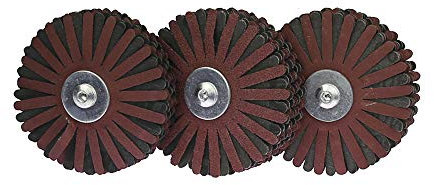 Rueda de alambre de acero Cepillos de alambre Taladros, cepillo de rueda de alambre 3 piezas Montado en eje Muela abrasiva de alambre de esmeril Cepillo de pulido abrasivo radial for madera Acabado de