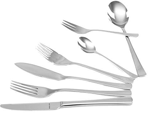 Solex Karina Besteckset 84 teilig für 12 Personen inklusive Fischbesteck